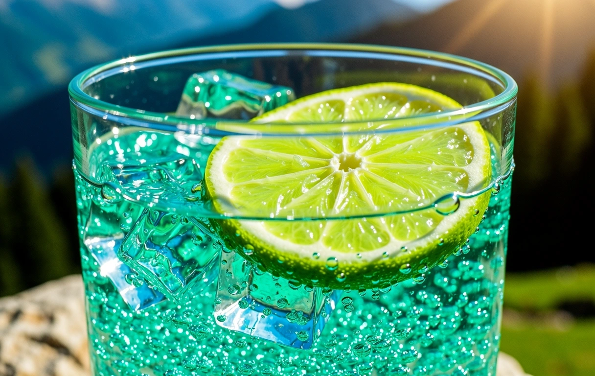 Kristallines Wasser